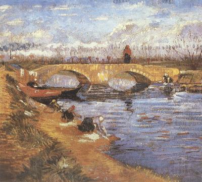 Vincent Van Gogh The Gleize Brideg over the Vigueirat Canal (nn04) France oil painting art